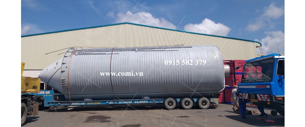 Sai Gon Mien Tay Beer - Installation of fermentation tanks